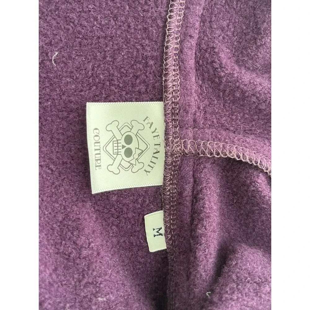 Faye Tality Couture Corset Hoodie Handmade Womens Med Goth Witch Whimsigoth Lace - Picture 12 of 16